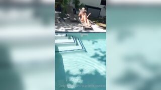 ScarlettKissesXO Poolside Sextape leak free video