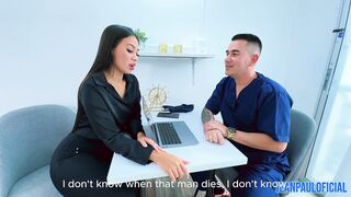 PERVERT DOCTOR FUCKS LATINA PATIENT WITH BIG ASS IN HIS OFFICE-DANIELA ANDREA