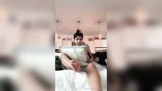 Mia Khalifa Smoking Topless Titty Tease PPV Video Leaked