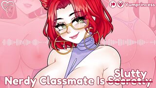 Nerdy Girl from Class is Secretly a Nympho! AUDIO HENTAI | Erotic Roleplay | POV Audio Anime