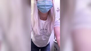 Eva Elfie Nude Airplane Bathroom Tease OnlyFans Video Leaked